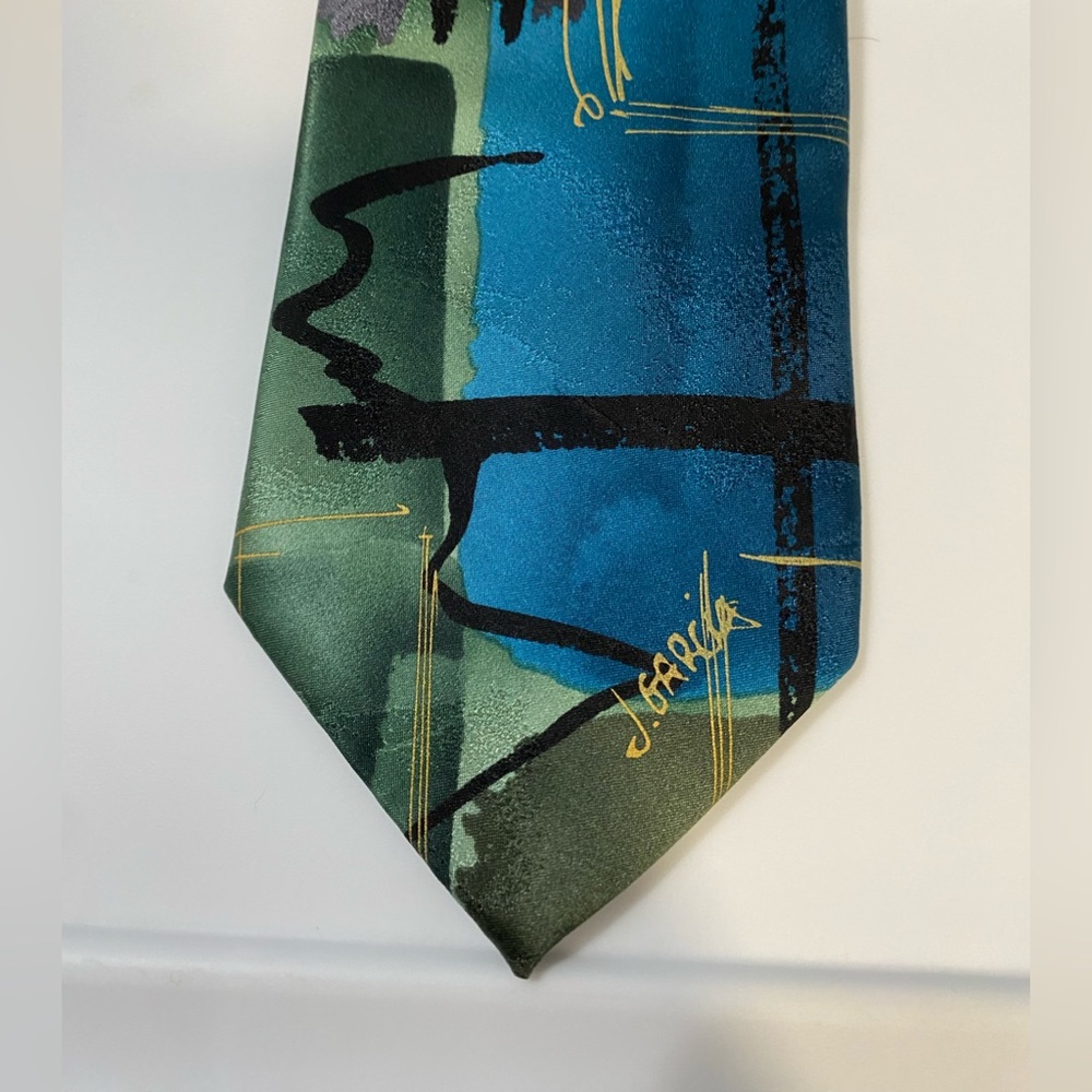 J. Garcia Men’s Silk Tie Nude Collectors Edition Artist Proof No. 2013